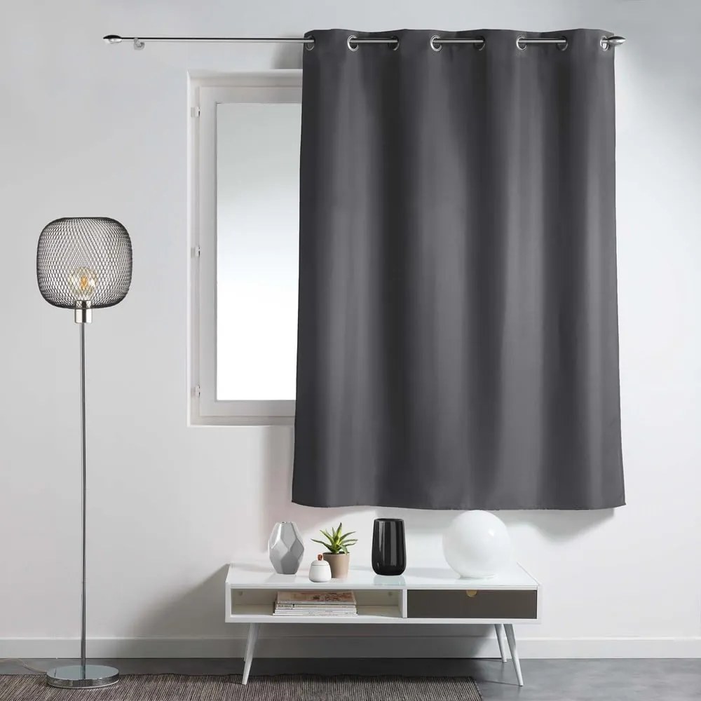 Sötétszürke függöny 140x180 cm Essentiel – douceur d'intérieur