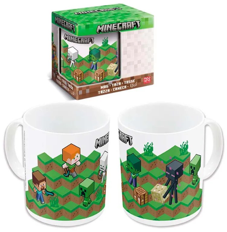 Minecraft TNT Boom porcelán bögre 325 ml (11 oz) Díszdobozban