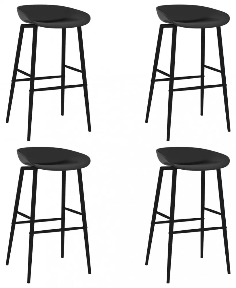 5 részes fekete bárszett