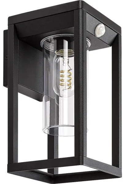 Rabalux 77086 - Kültéri fali lámpa ZERNEST 1xE27/15W/230V IP54 fekete