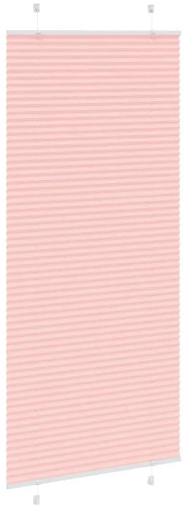 pliszírozott redőny rózsaszín 95x200 cm szövetszélesség 94,4 cm