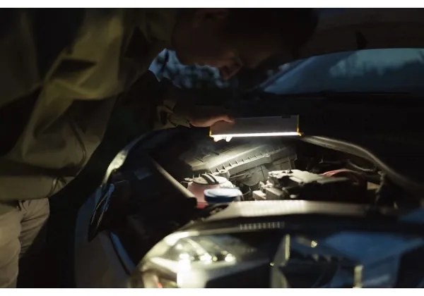 Ledlenser AF2R - LED-es, fényerőszabályozható, újratölthető munkalámpa IP54 1000 lm 50h