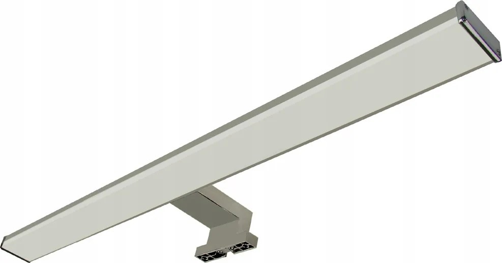 Fürdőszobai lámpa Led fali lámpa Szekrény Felett Tükör 10W 30cm króm