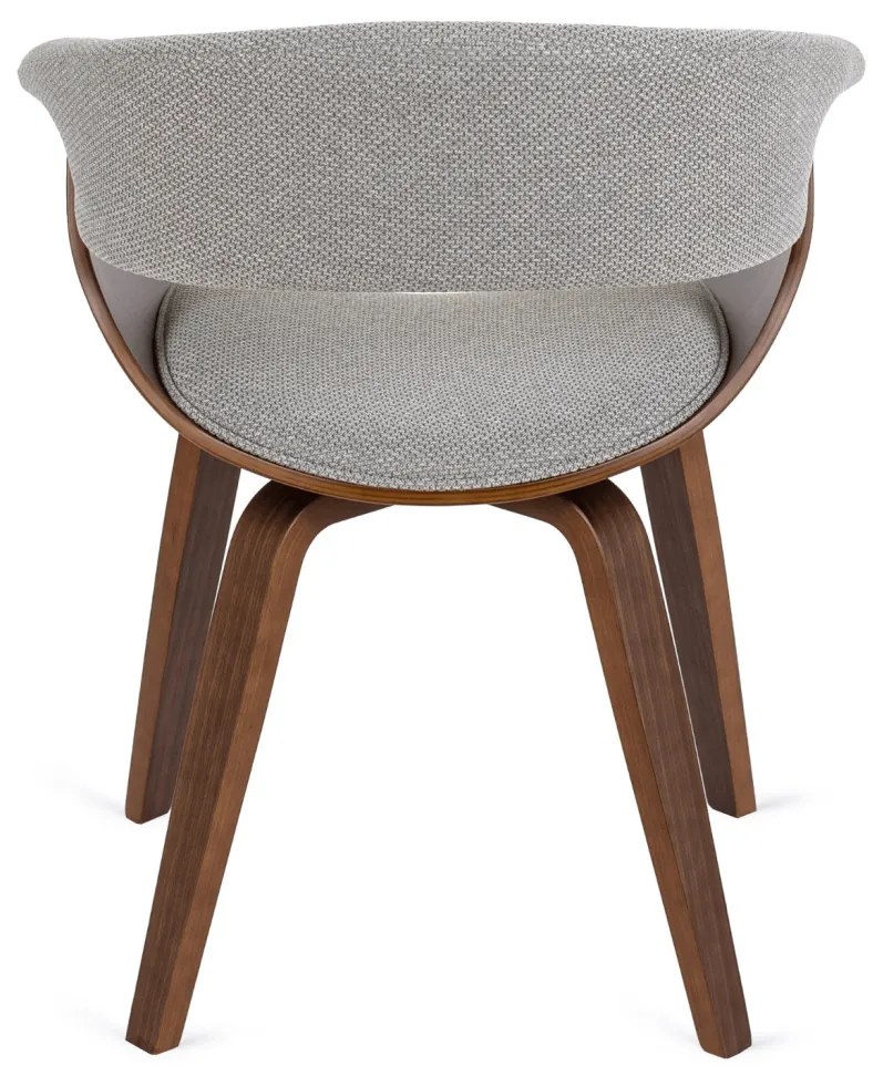 Elegáns Étkezőszék Szürke/Dió Színben. GARY 2