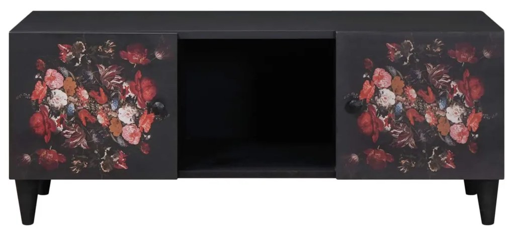 vidaXL Dohányzóasztal Sokszínű 100 x 54 x 40 cm Tömör Mangófát