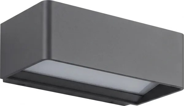 LED kültéri fali lámpatest LED/13W/230V IP65 fekete