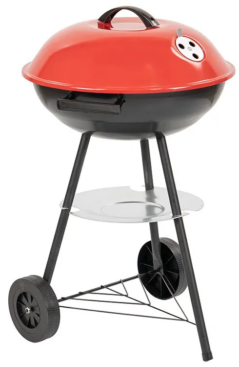 Faszenes kerti gömb grillsütő kerekes