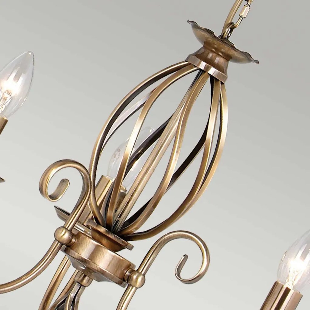 Elstead Lighting ARTISAN ART3-AGD-BRASS Csillár 3x60W/E14