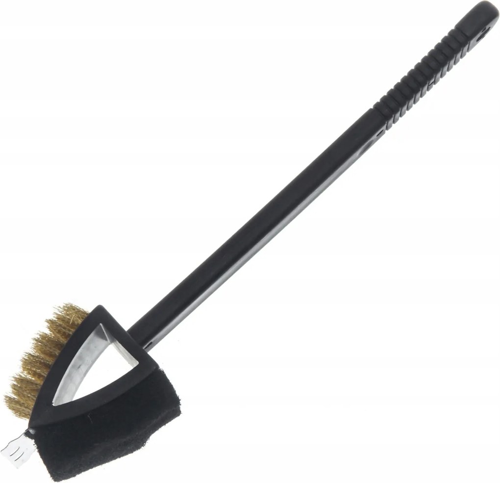 Fém Kefe Grill Tisztításhoz Fekete 37,5 CM Réz Sörték