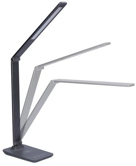 Solight WO55-G - LED Szabályozható asztali lámpa vezeték nélkül tölthető LED/10W/100-240V szürke