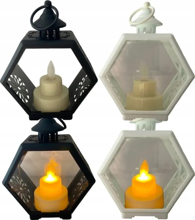 Elektromos Lampion Szett 12 Db-os Mécsestartó