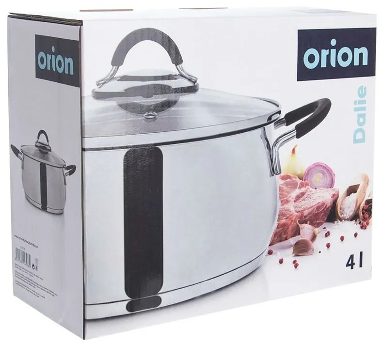 Orion DALIE edény fedővel, 4 l