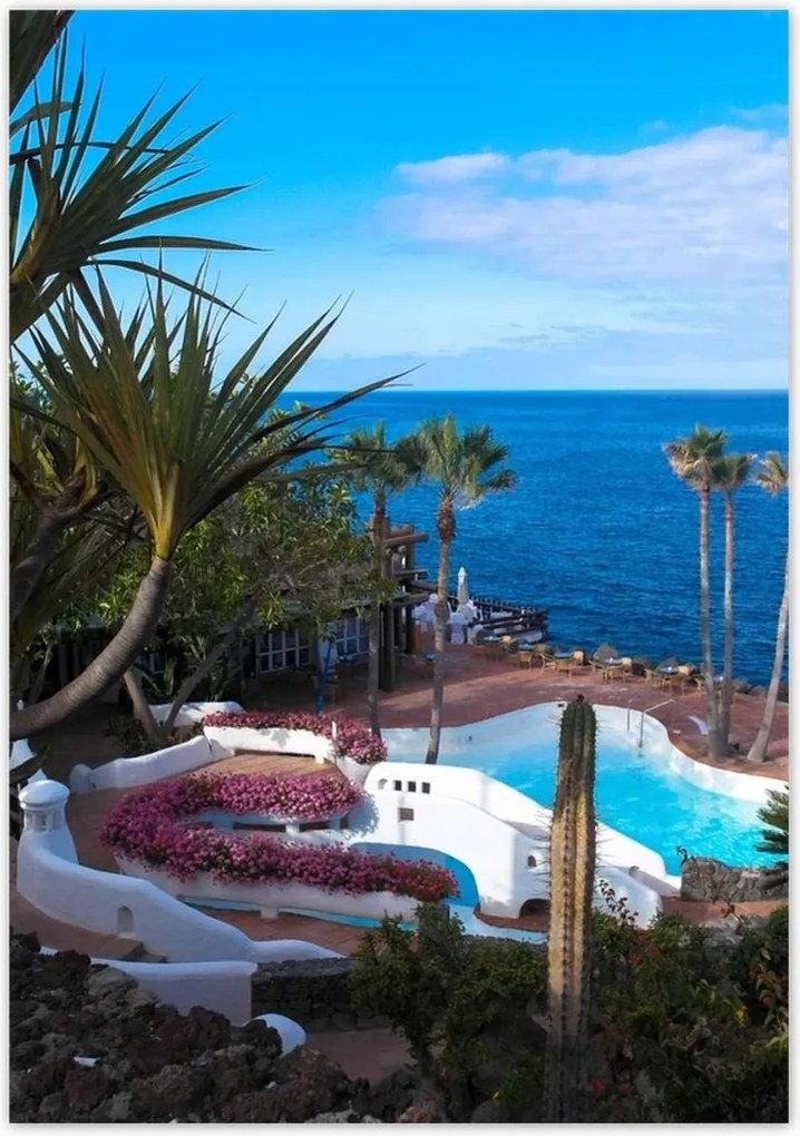 Poszterek 70x100 Pálmafák a tengerparton