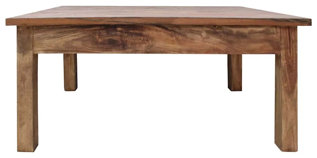 Tömör mahagóni fa dohányzóasztal 98 x 73 x 45 cm
