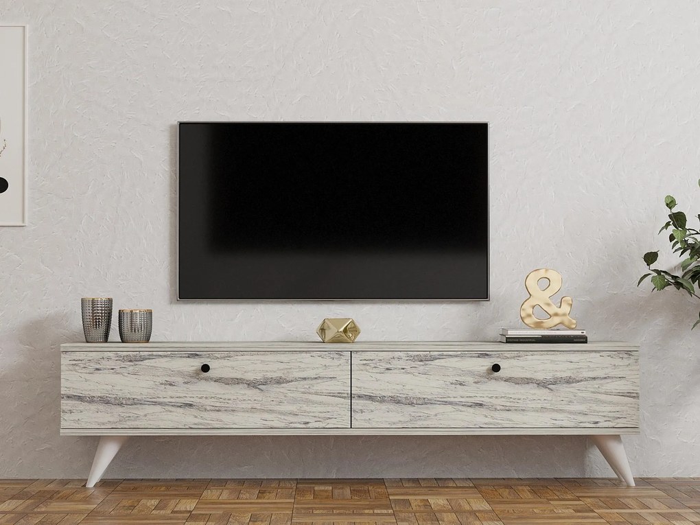 TV asztal/Szekrény Parid (márvány frézia) . 1102456