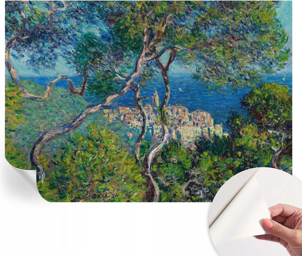 Öntapadós tapéta 3D fali furnér Mediterrán kilátások 208x146 cm