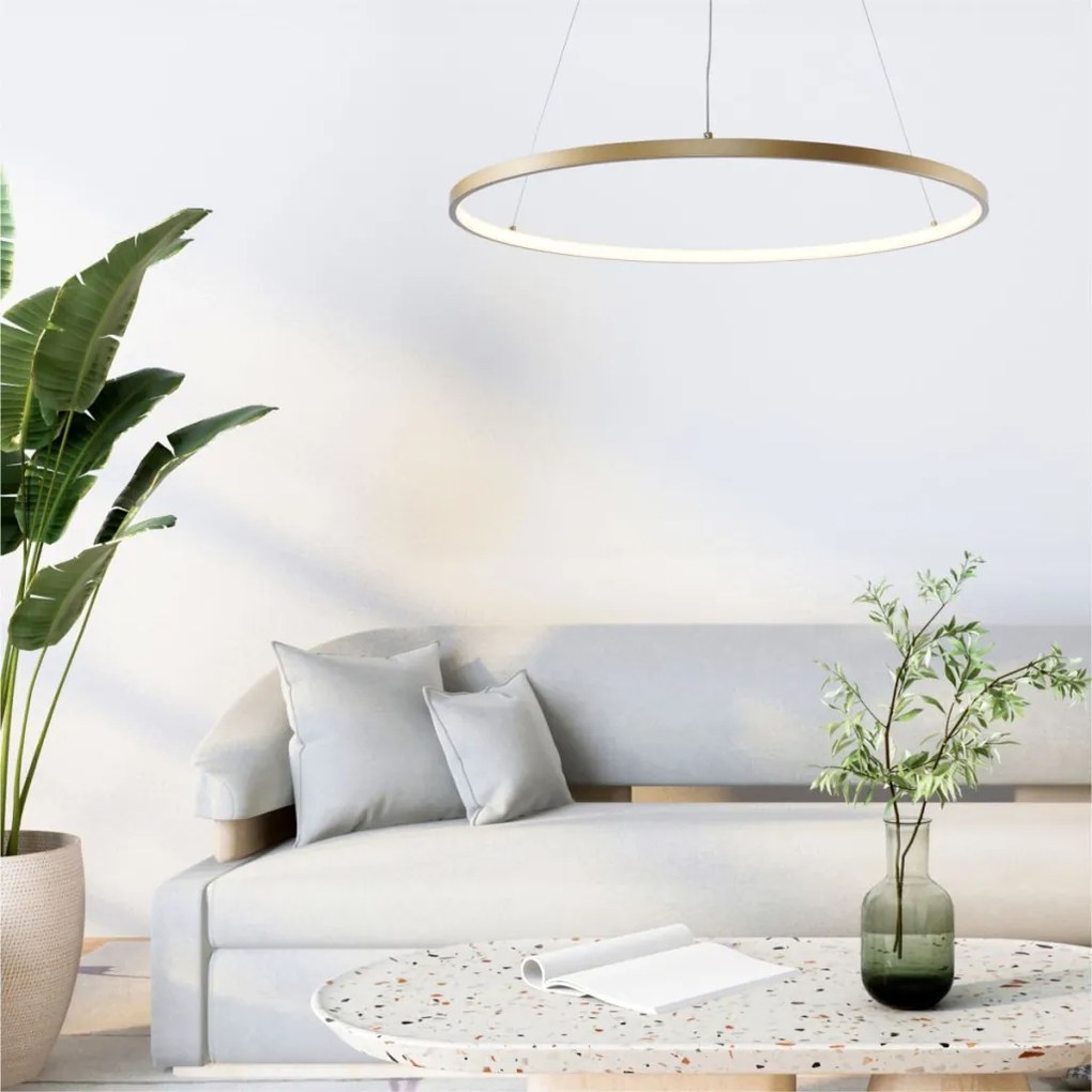 ZUMA LINE 2023201-GD60 BRENO Modern Led Függesztett Lámpa Arany LED IP20