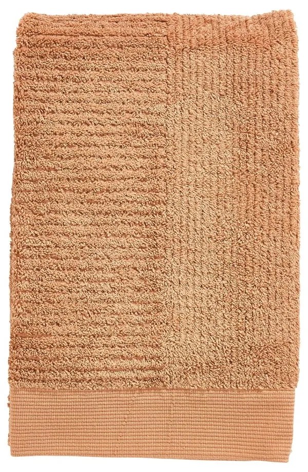 Sárga frottír pamut fürdőlepedő 70x140 cm Classic – Zone