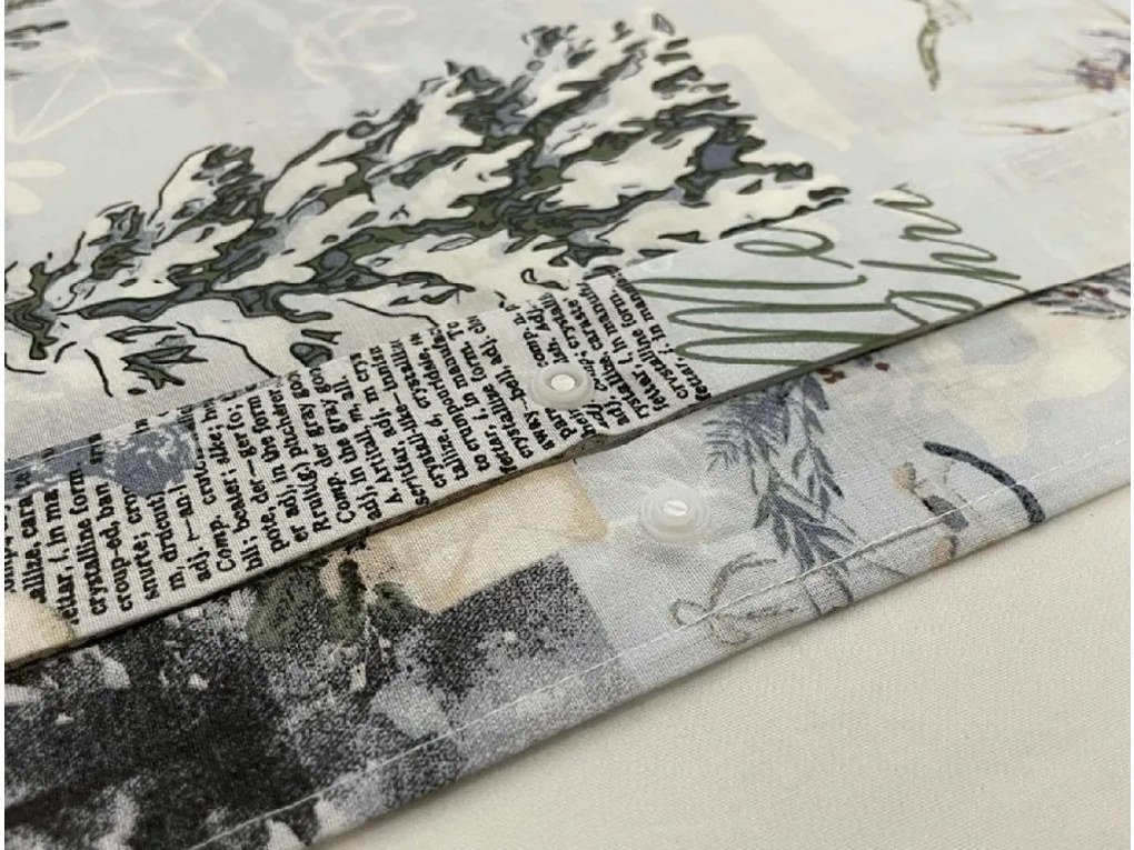 Pamut ágynemű WINTER WHISPER színes Ágyneműhuzat mérete: 70 x 90 cm | 140 x 200 cm