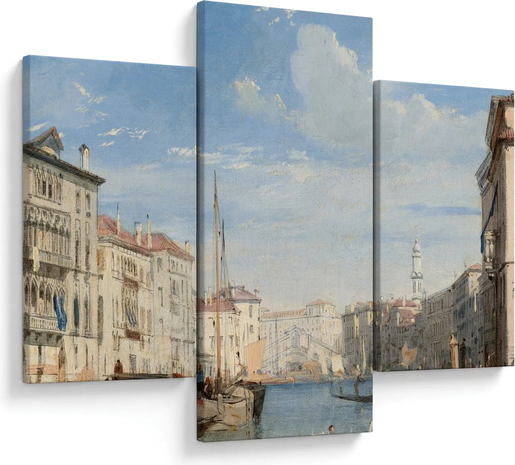 Kép - Richard Parkes Bonington, The Grand Canal, reprodukciók (90x60 cm)
