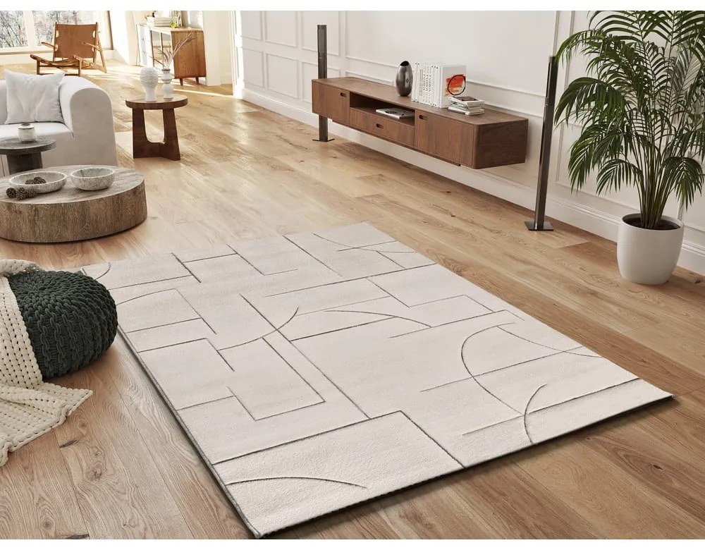 Krémszínű szőnyeg 200x290 cm Lena – Universal