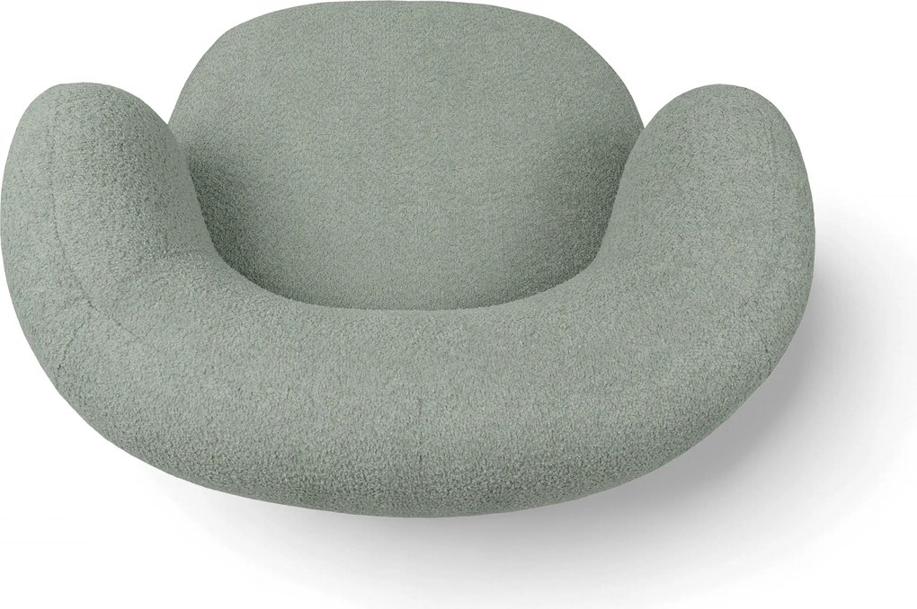 Skindi relax fotel - zöld bouclé Catch Me 13