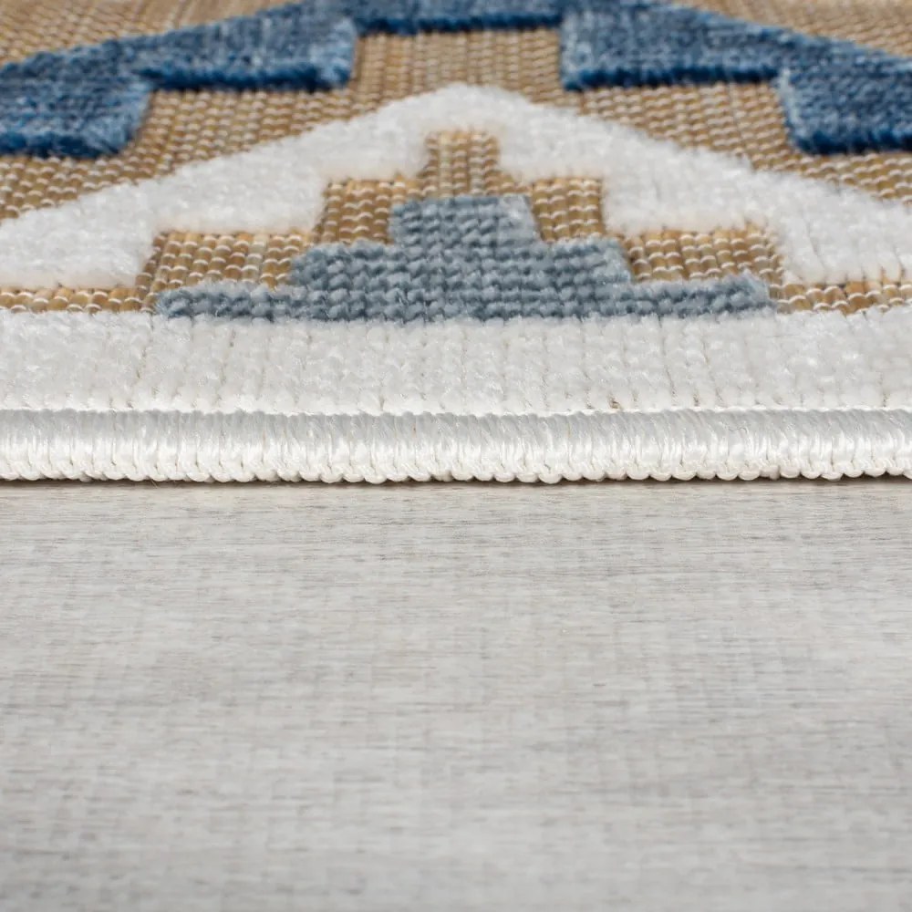 Krémszínű kültéri-beltéri szőnyeg 160x230 cm Zion Natural – Flair Rugs