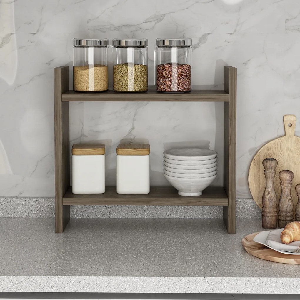 Denver Walnut konyhai polc