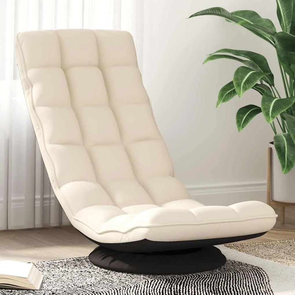 vászon szövet forgó padlószék 70x51x79 cm