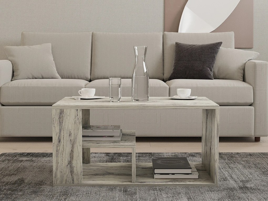 Dohányzóasztal Eros - Freesia Marble