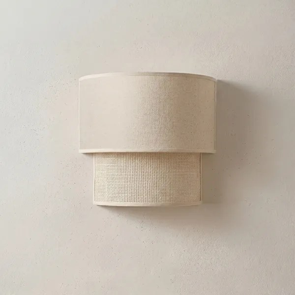 Brilagi - LED fali lámpa BOHO ECO 1xE27/10W/230V krémszínű