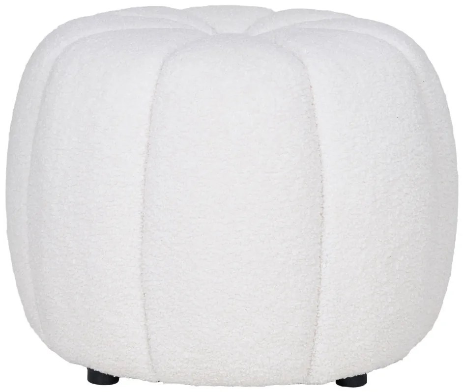 Paisley puff, krémfehér