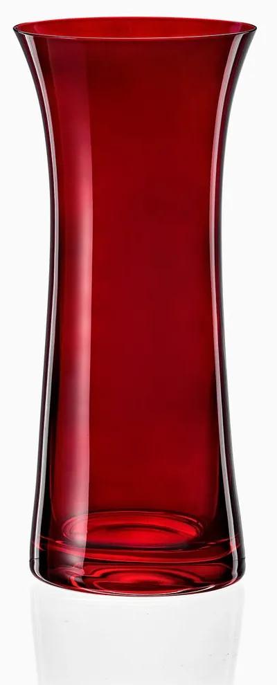 Extravagance piros üvegváza, magasság 24,8 cm - Crystalex