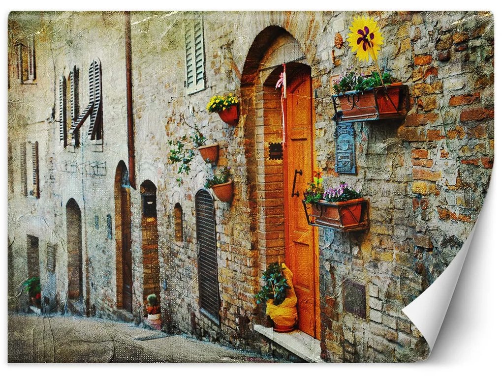 Gario Fotótapéta Út Olaszországban Anyag: Vlies, Méret: 400 x 280 cm