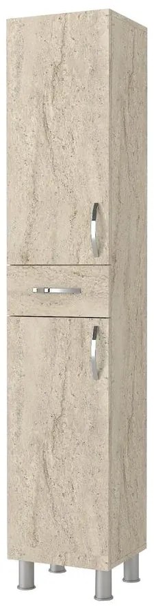 Fürdőszoba szekrény Selin 2 Doors 1 Drawer