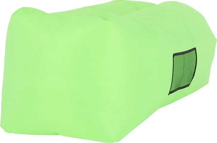Felfújható babzsák/lazy bag, zöld, LEBAG