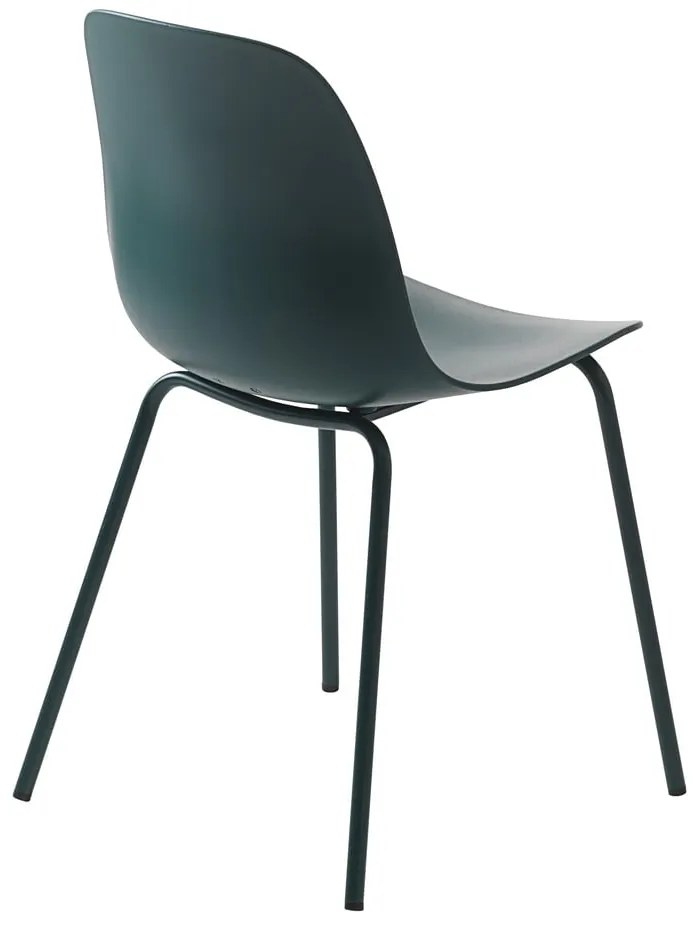 Türkiz műanyag étkezőszék Whitby – Unique Furniture