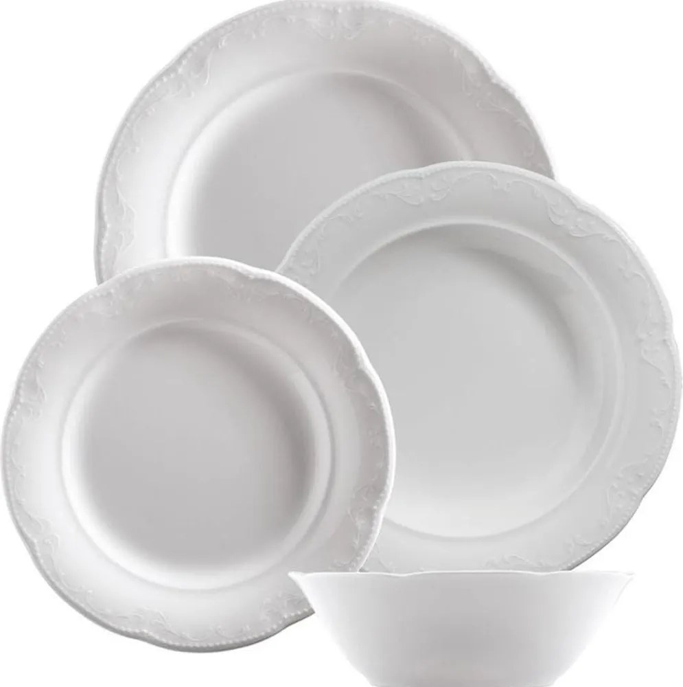 24 részes porcelán étkészlet
