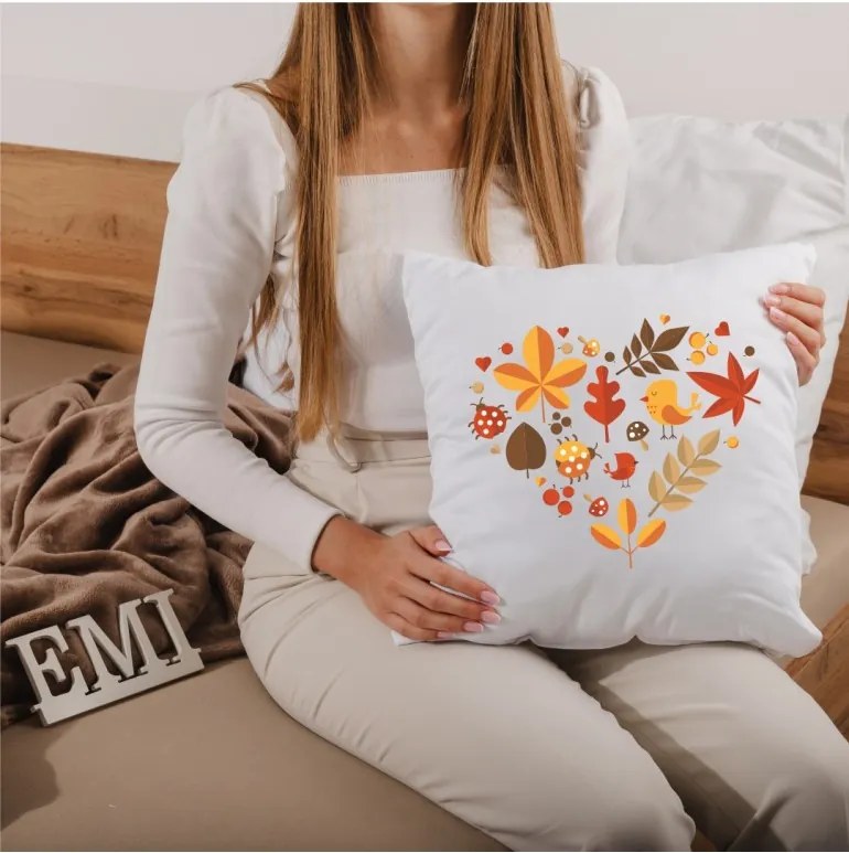 Dekoratív párna Meleg 40x40 cm EMI