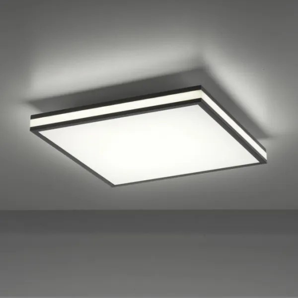 JUST LIGHT. 14110-18-LED RGBW Dimmelhető lámpa MARIO BLACK LED/19,5W/230V + távirányító