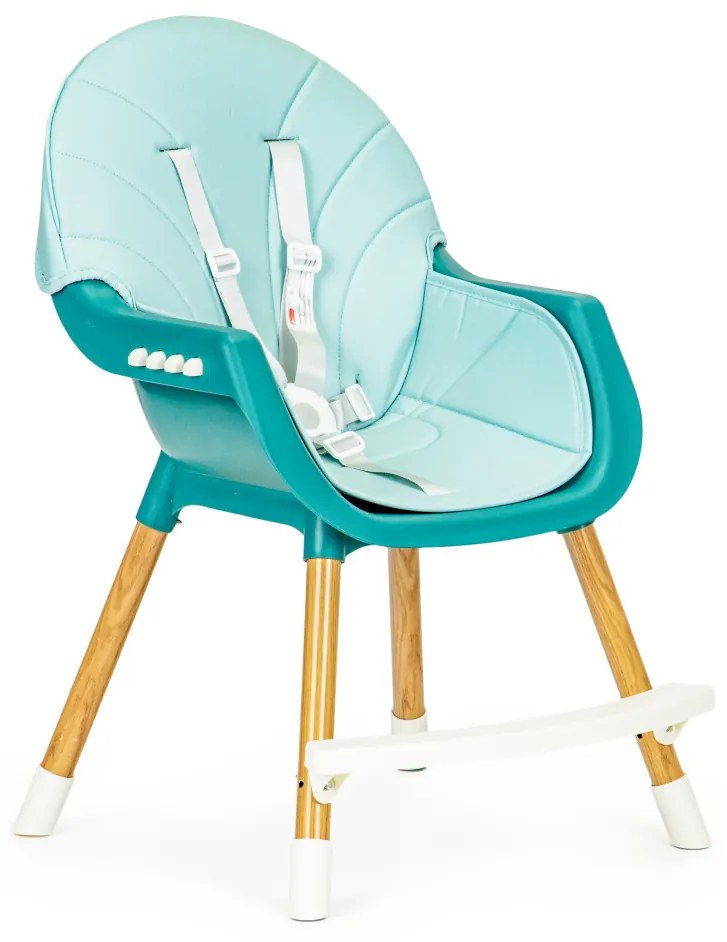 Etetőszék 2 az 1-ben kék