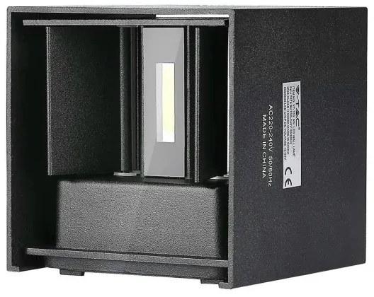 LED Kültéri fali lámpa LED/5W/230V 4000K IP65 fekete