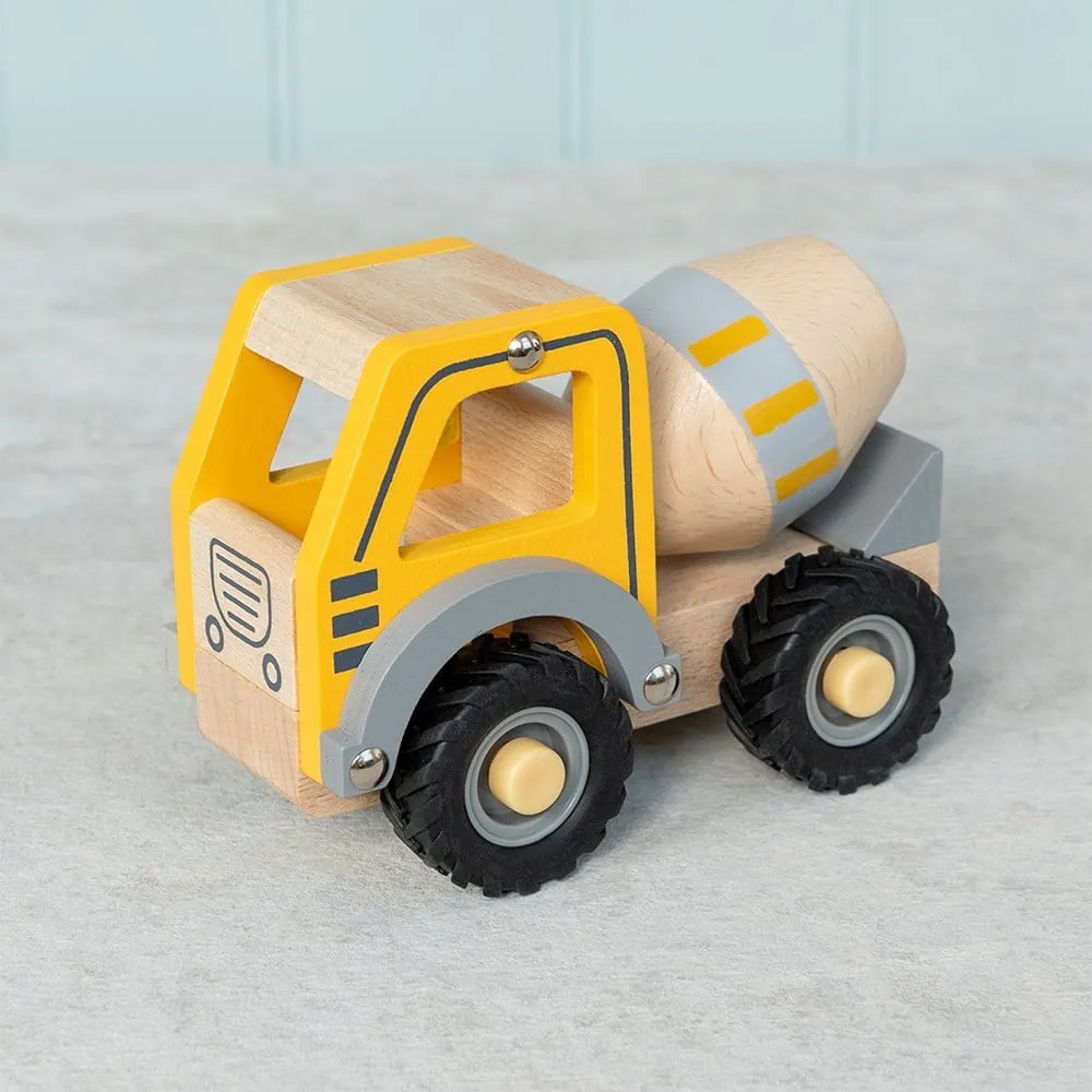Fa játékautó Cement Mixer – Rex London