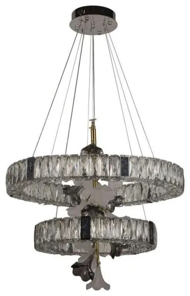 LED állítható fényerejű kristály csillár kábellel LED/70W/230V + DO