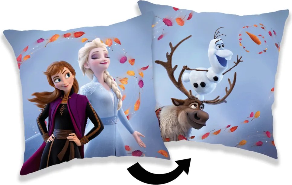 Disney Jégvarázs Wind párna, díszpárna 40x40 cm