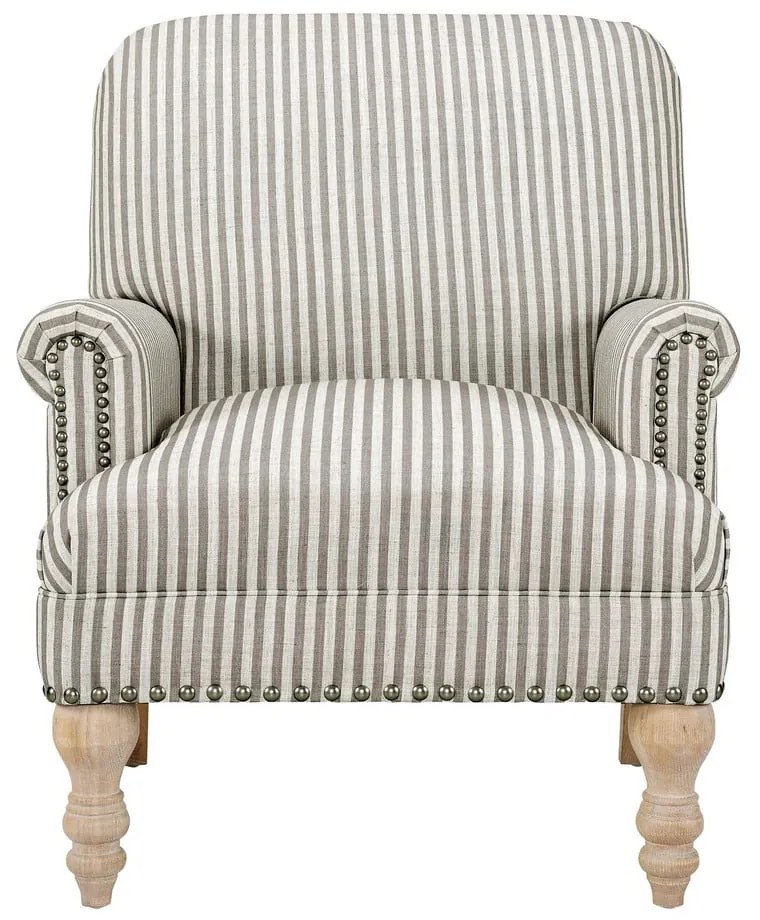 Bézs len fotel Jaya – Støraa