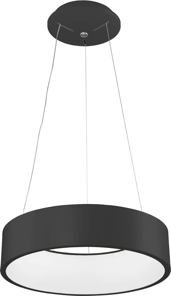 ITALUX 3945-832RP-BK-3 CHIARA Modern Led Függesztett Lámpa Fehér, Fekete LED IP20