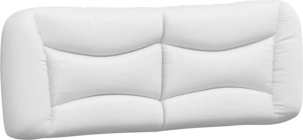 fehér műbőr fejtámla párna Hvar 120 cm
