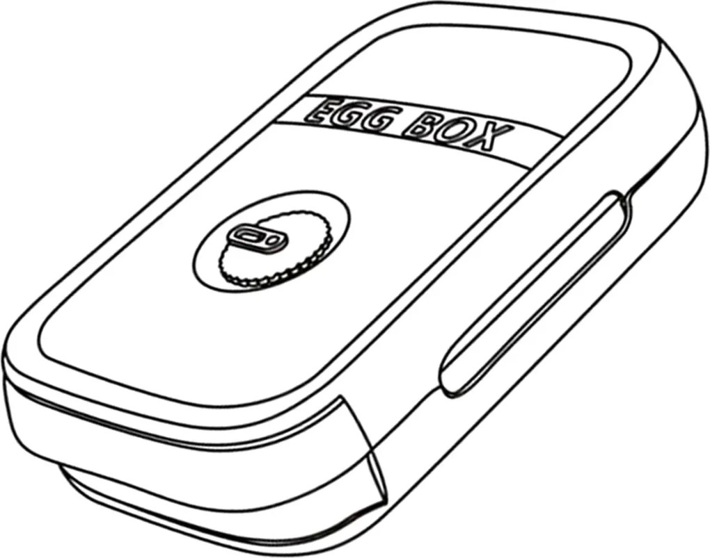 Tojásrendező fiókkal - bézs