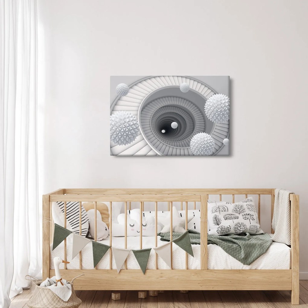 A 3D absztrakció képe (90x60 cm)